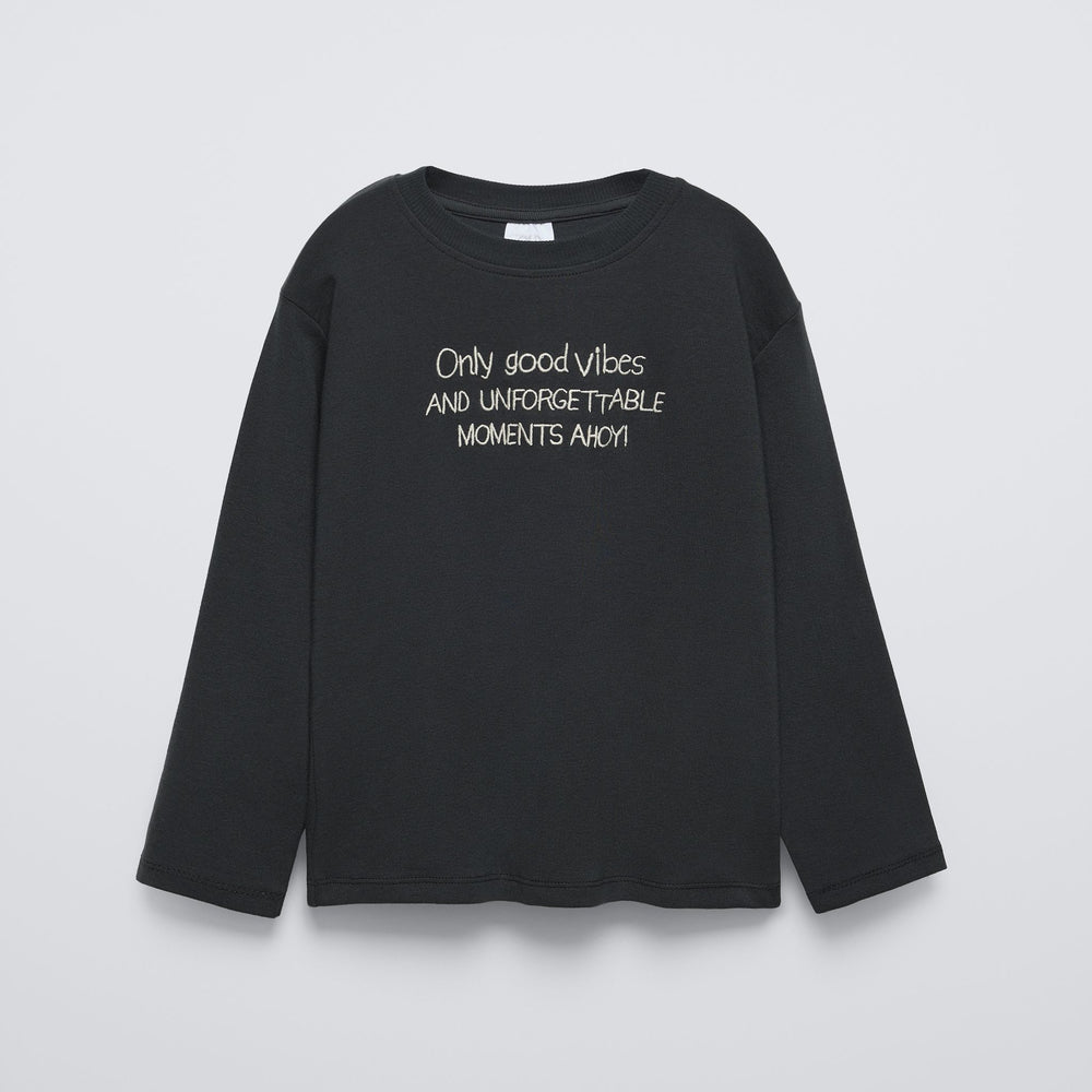 Moudda ZARA - T-shirt textes brodés - Tunisie 2