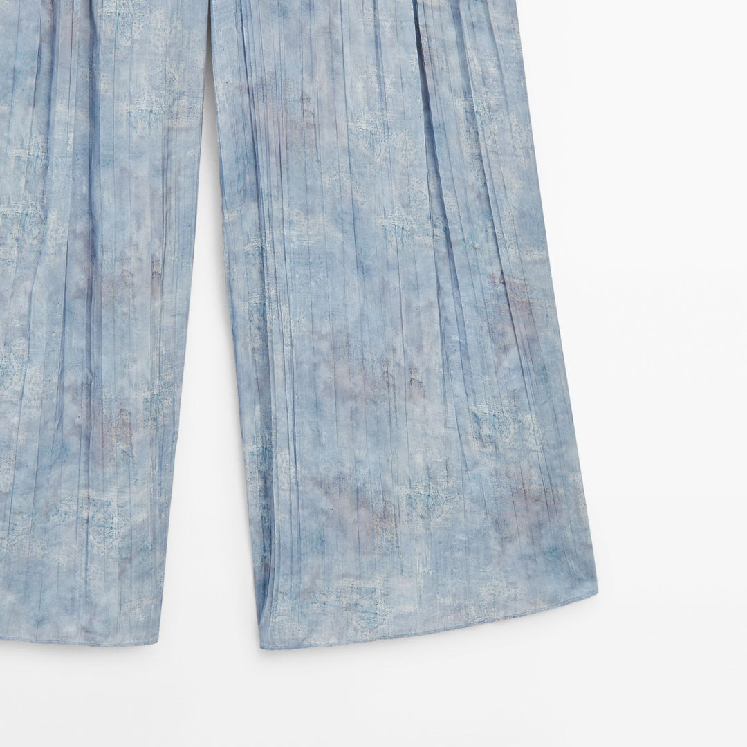 Moudda Massimo Dutti - Pantalon imprimé plissé - Tunisie 5