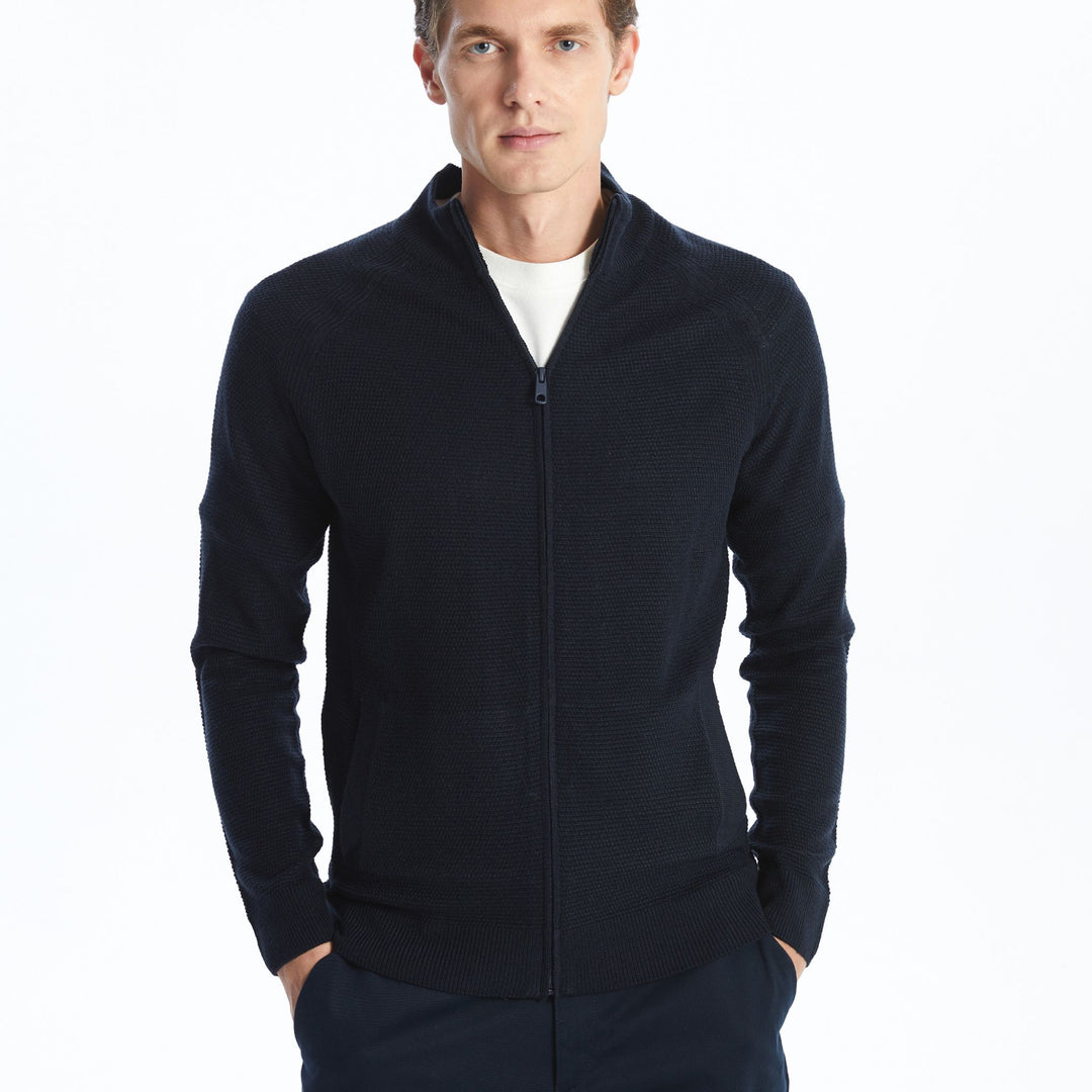 Moudda LC Waikiki - Cardigan en tricot Homme Marine - Tunisie 1