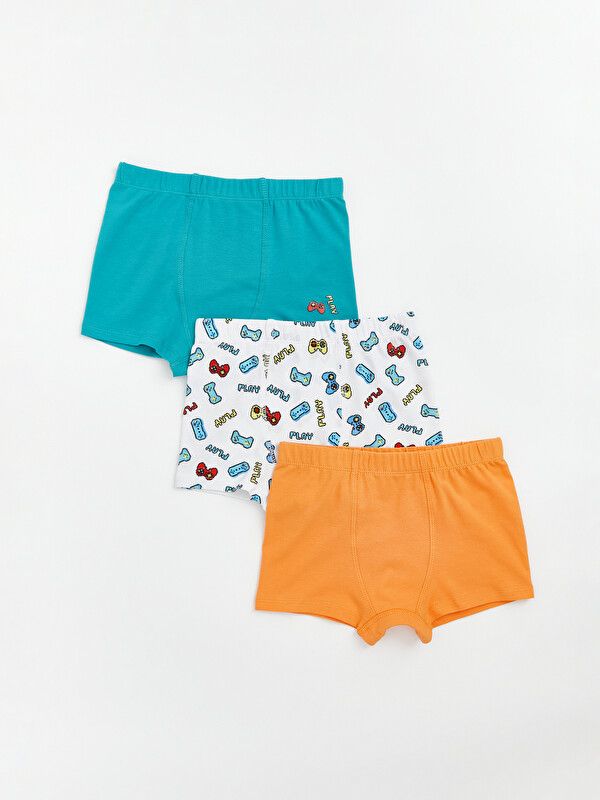 Moudda LC Waikiki - Boxer en jersey pour Garçon couleur Blanc imprimé - Tunisie 1