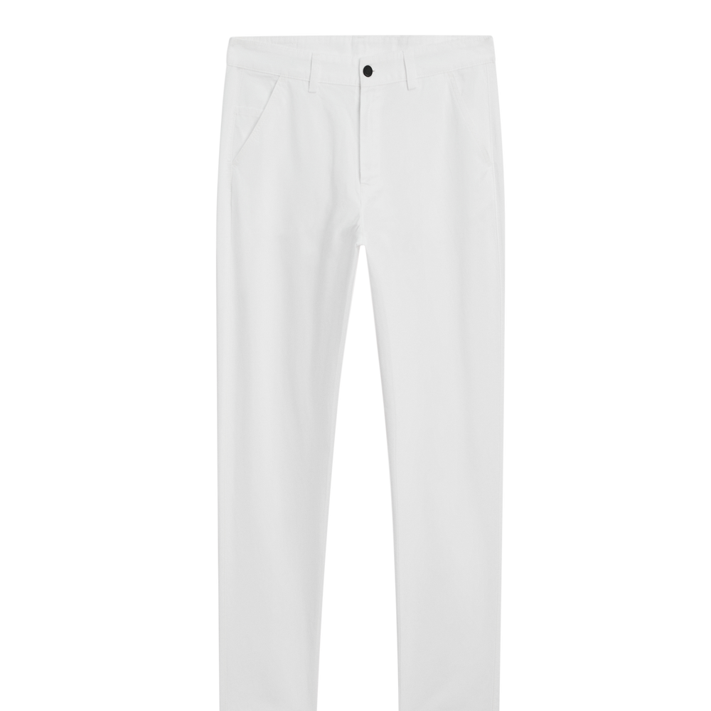 Moudda Massimo Dutti - Pantalon jean cassé coton/lin court coupe - Tunisie 2