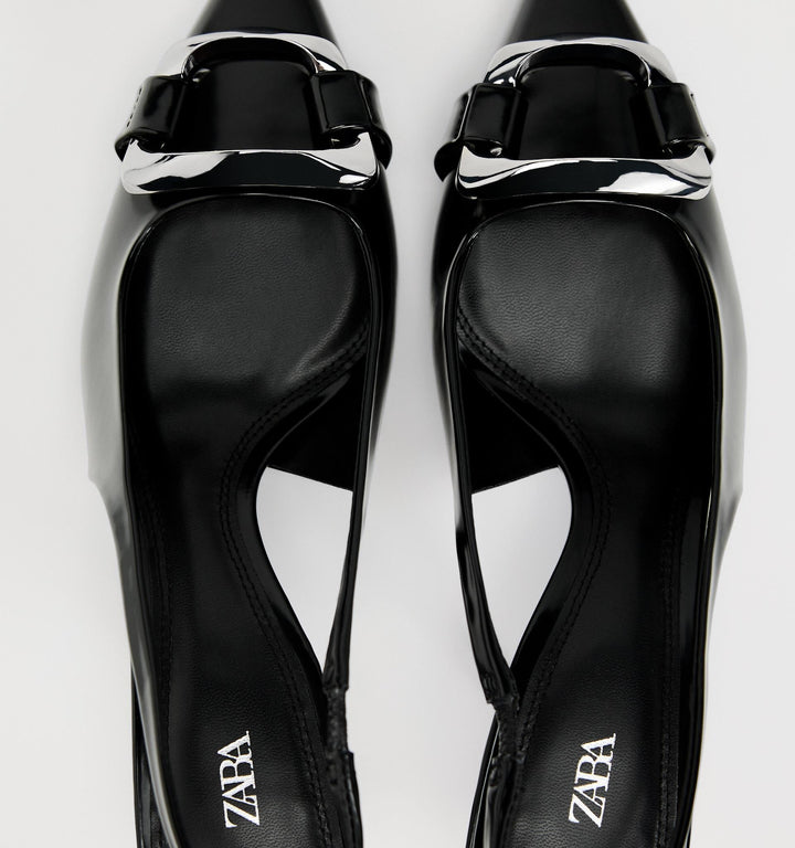 Moudda ZARA - Mocassins talon pièce métallique - Tunisie 5