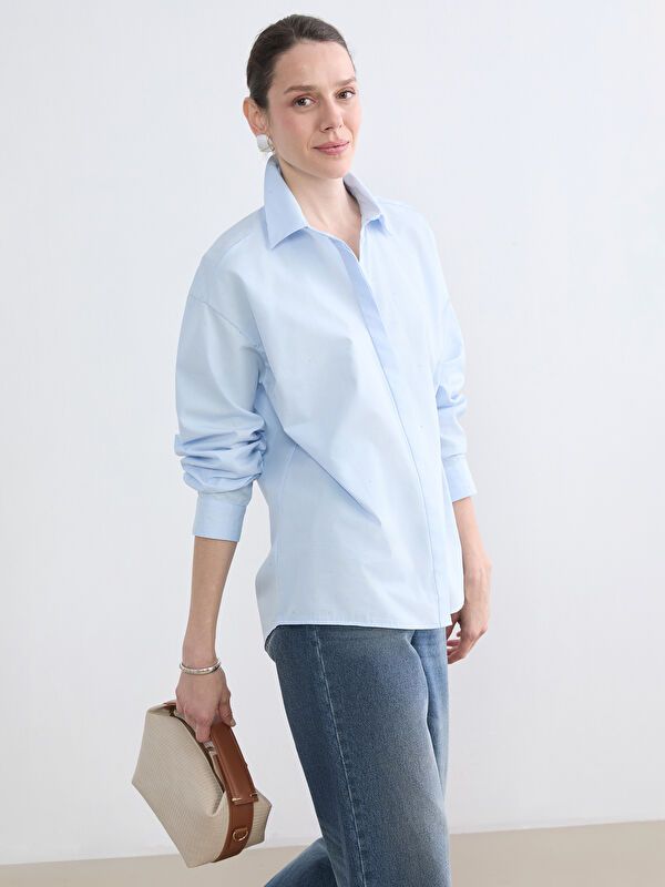 Moudda LC Waikiki - Chemise manches longues en tissu pour Femme - Tunisie 1