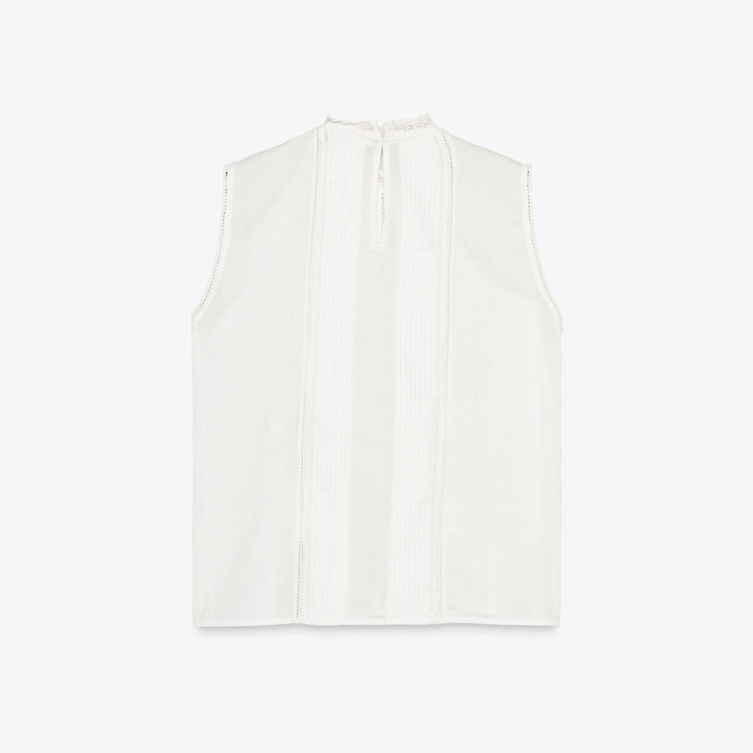 Moudda ZARA - Blouse Romantique - Broderies - Tunisie 2