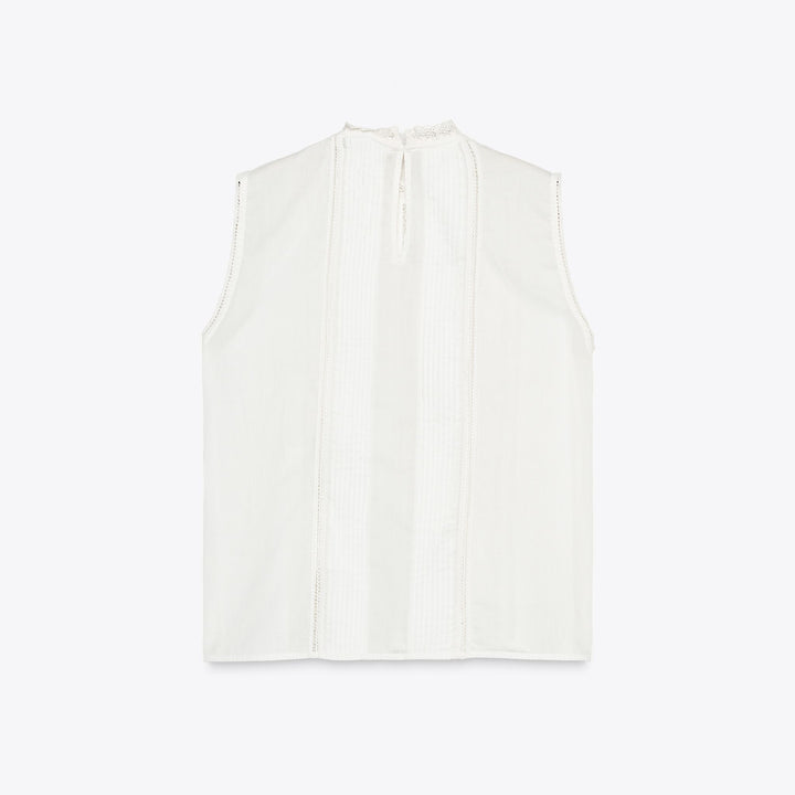 Moudda ZARA - Blouse Romantique - Broderies - Tunisie 2