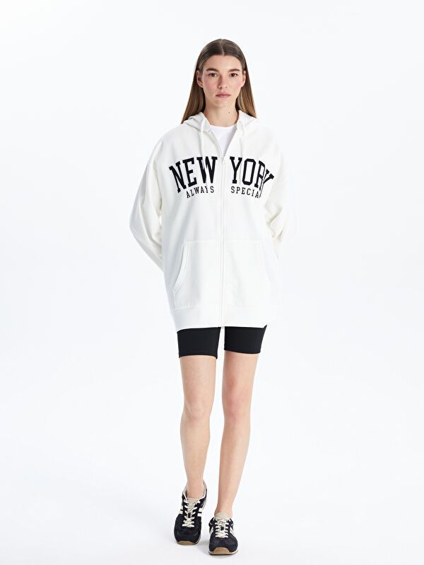 Moudda LC Waikiki - Cardigan en jersey Femme Ecru - Tunisie 2