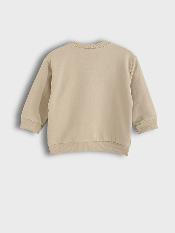 Moudda LC Waikiki - Ensemble en jersey manches courtes Garçon Beige clair - Tunisie 4