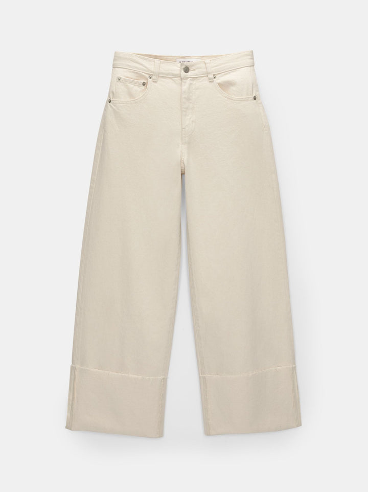 Moudda PULL & BEAR - Pantalon Taille Moyenne Revers Bas - Tunisie 1
