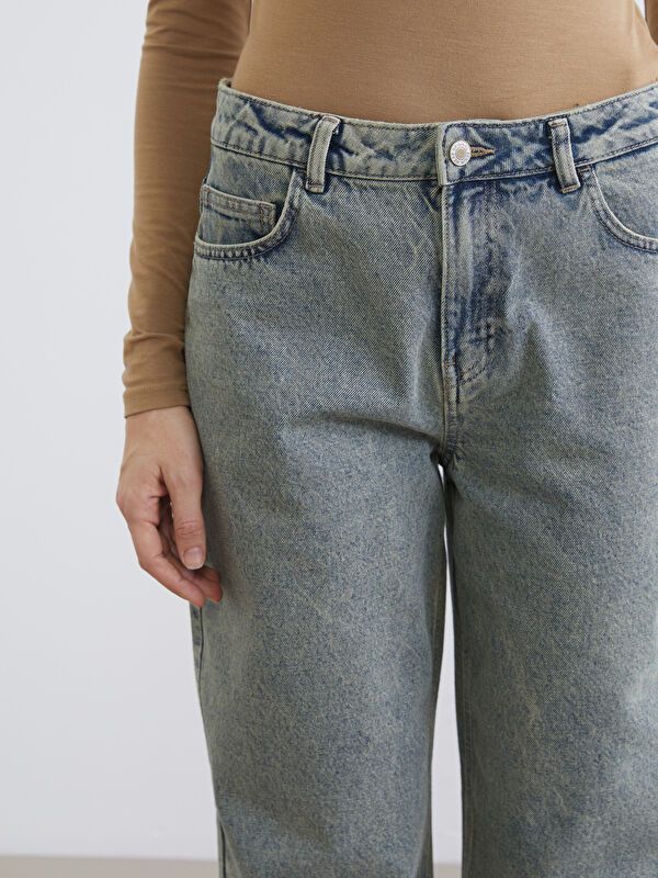 Moudda LC Waikiki - pantalon en jean tissé pour Femmes - Tunisie 3