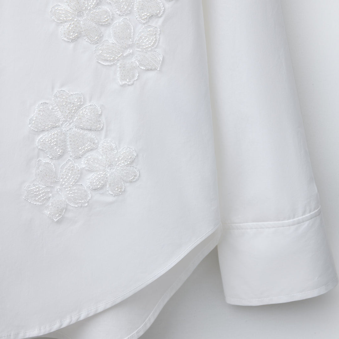 Moudda ZARA - Chemise Fille - Fleurs & Perles - Tunisie 3