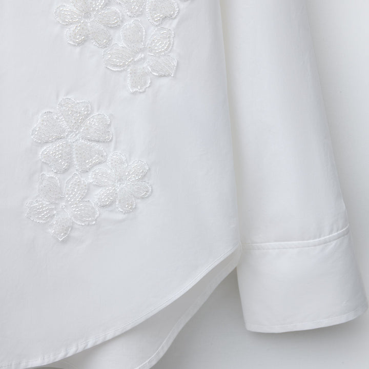 Moudda ZARA - Chemise Fille - Fleurs & Perles - Tunisie 3