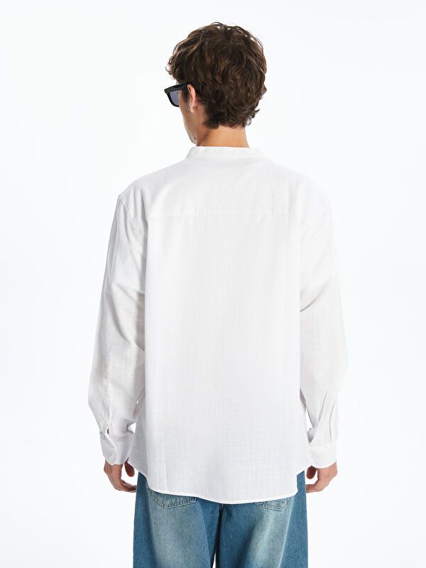 Moudda LC Waikiki - Chemise tissée à manches longues pour Hommes - Tunisie 4