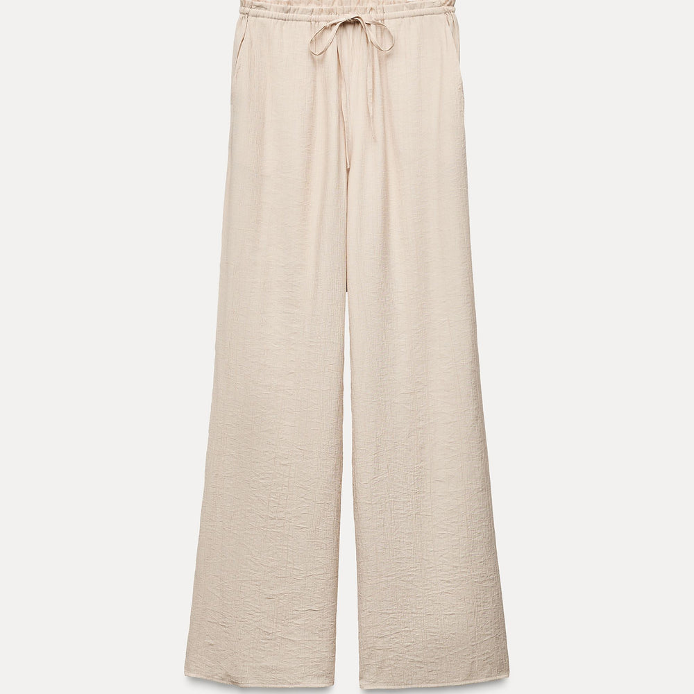 Moudda ZARA - Pantalon fluide structuré taille élastique - Tunisie 2