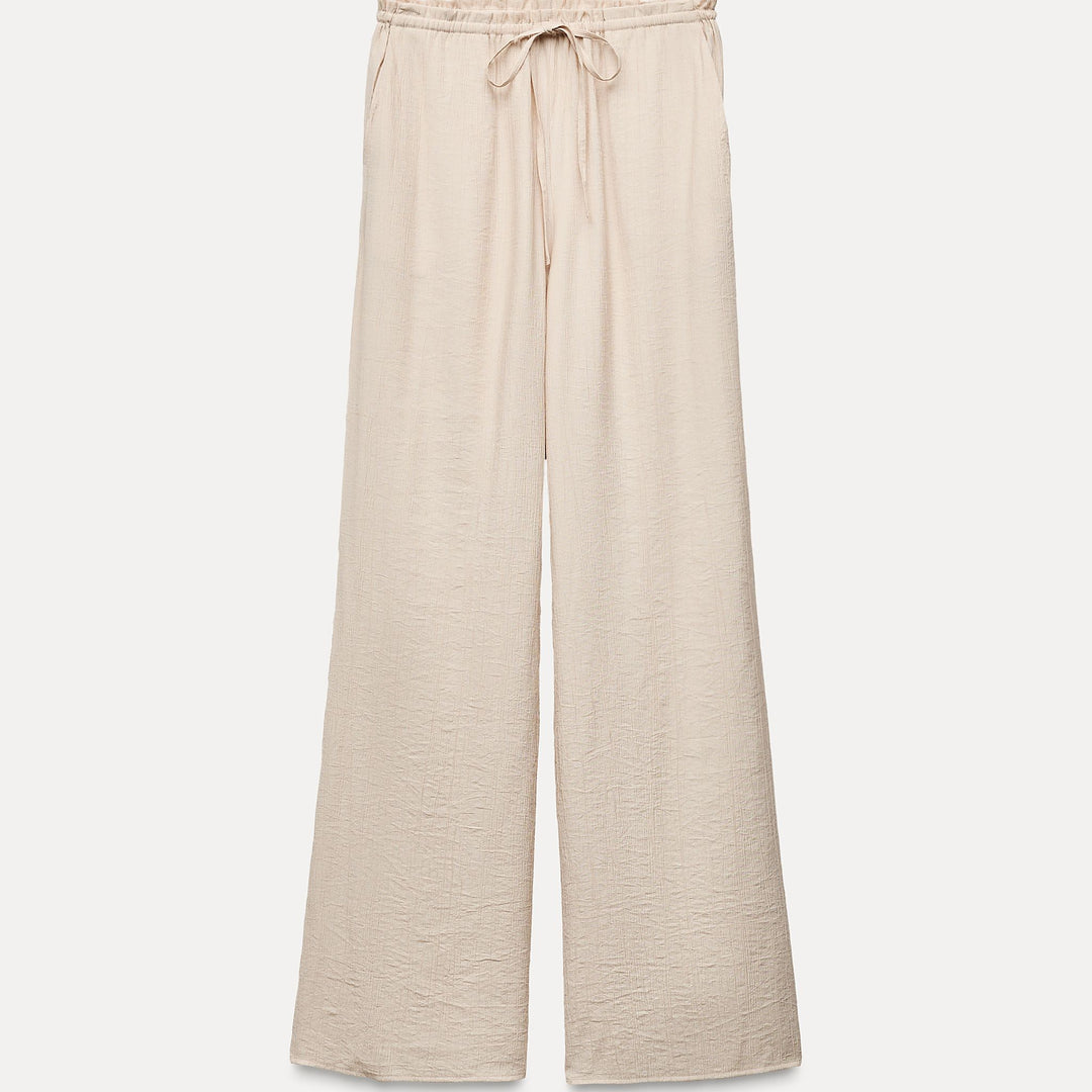 Moudda ZARA - Pantalon fluide structuré taille élastique - Tunisie 2