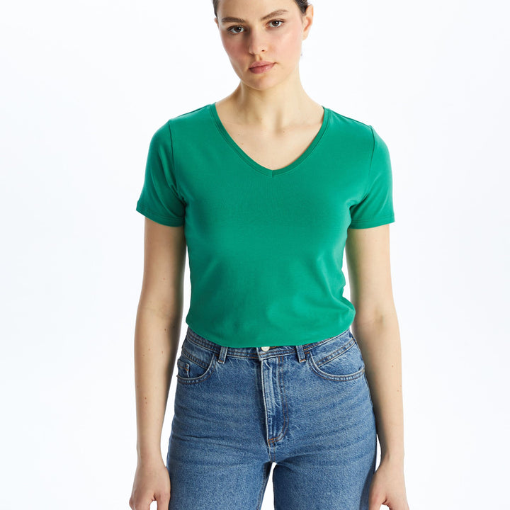 Moudda LC Waikiki - Body -T-Shirt- Manches Courtes Tric - Tunisie 3