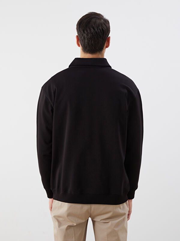 Moudda LC Waikiki - Sweatshirt en jersey Homme Brun foncé - Tunisie 4