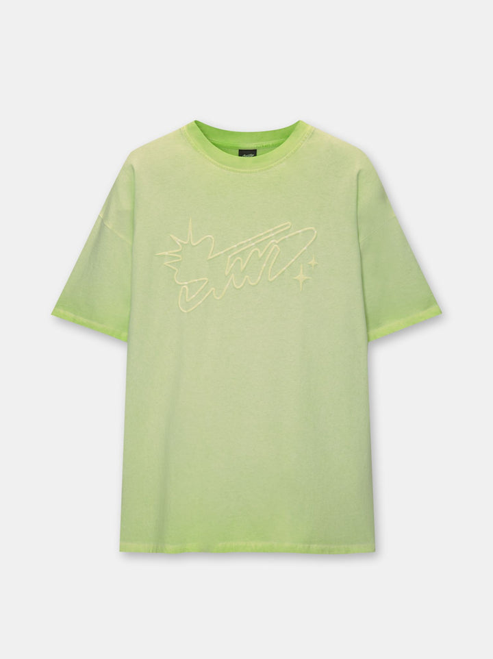 Moudda PULL & BEAR - T-Shirt Demi-Manches Oil Washed STWD Puff Print - Tunisie 1