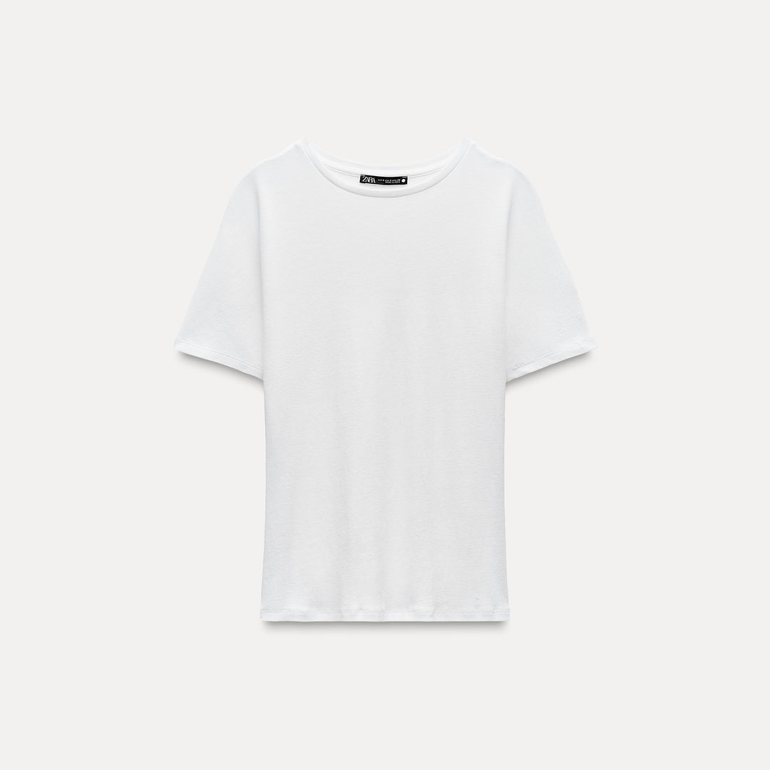 Moudda ZARA - T-shirt Coton et Tencel Sans Manches - Tunisie 2