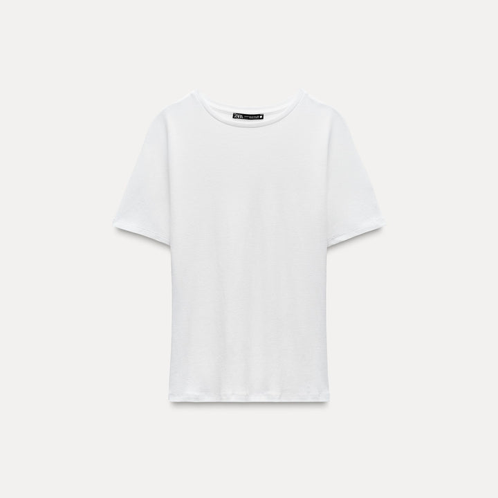 Moudda ZARA - T-shirt Coton et Tencel Sans Manches - Tunisie 2