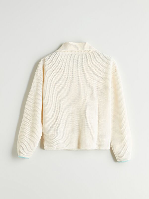 Moudda LC Waikiki - Pull en tricot Fille Ecru - Tunisie 3