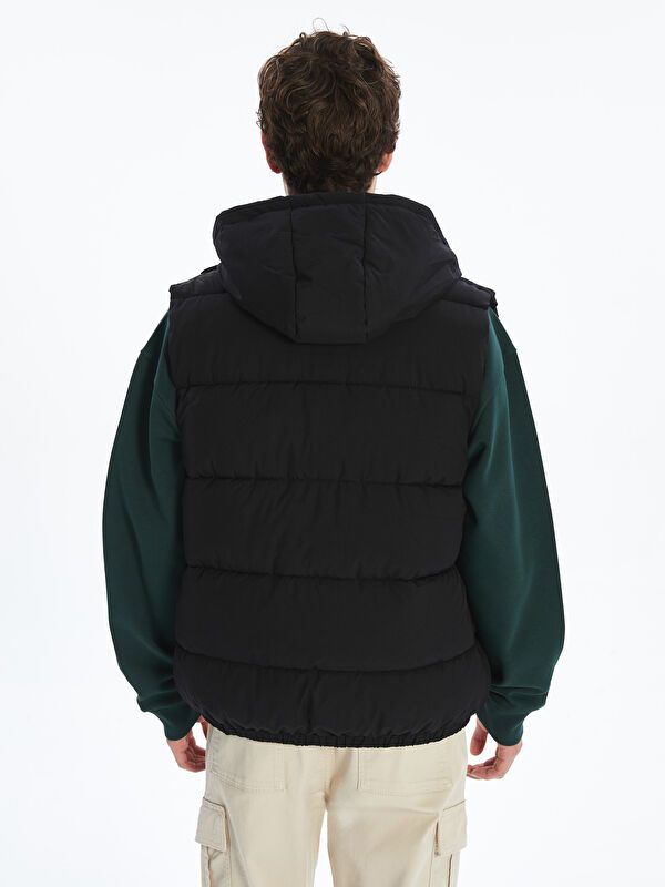 Moudda LC Waikiki - Gilet couleur Noir pour hommes - Tunisie 5