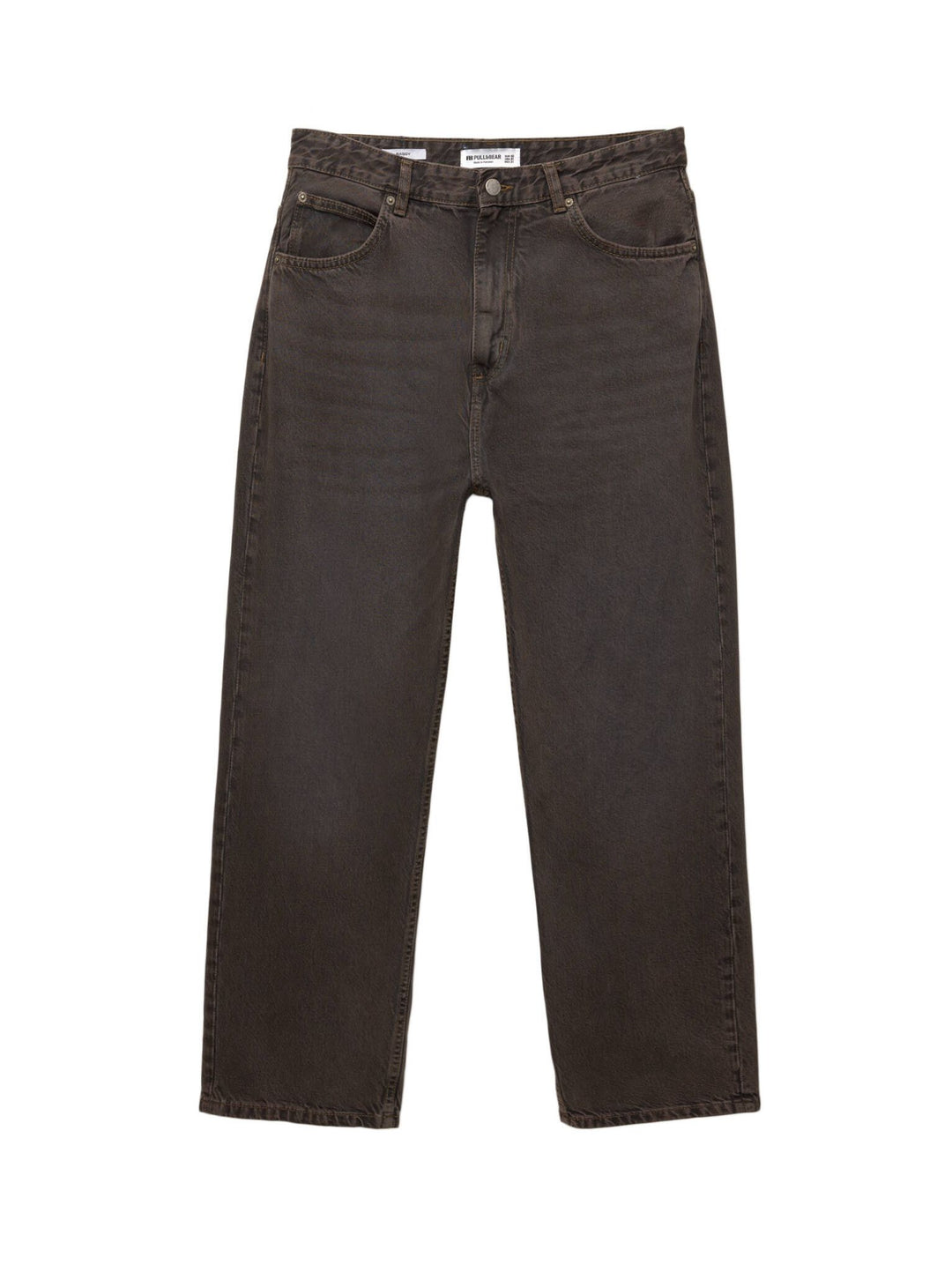Moudda PULL & BEAR - Pantalon Denim Baggy - Marron - Tunisie 1