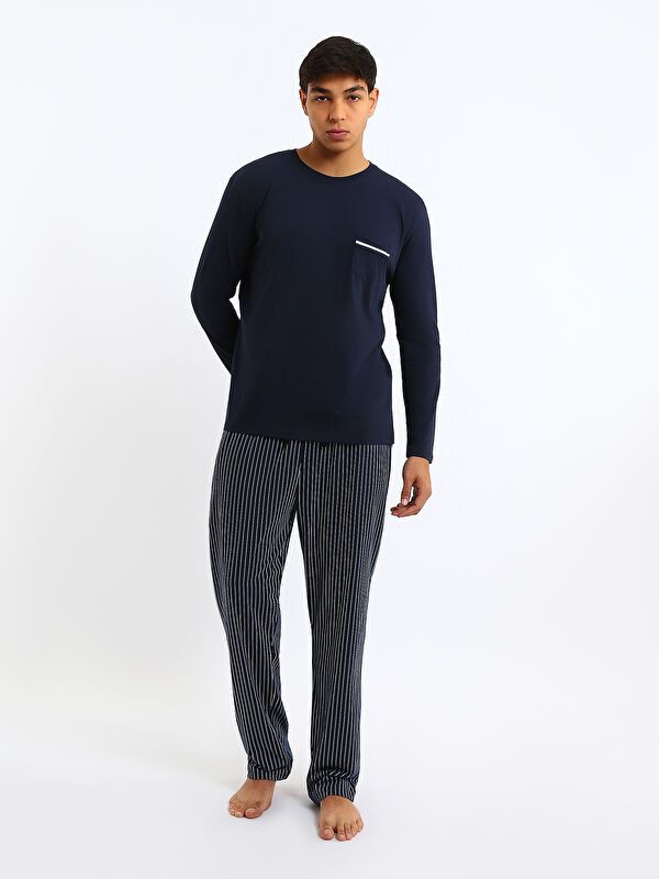 Moudda LC Waikiki - Ensemble pyjama jersey manches longues-pantalon - Tunisie 2