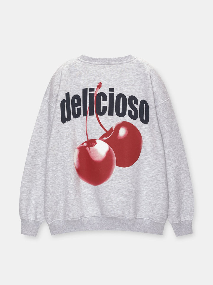 Moudda PULL & BEAR - Sweat Graphique Vigore Cerise - Tunisie 4