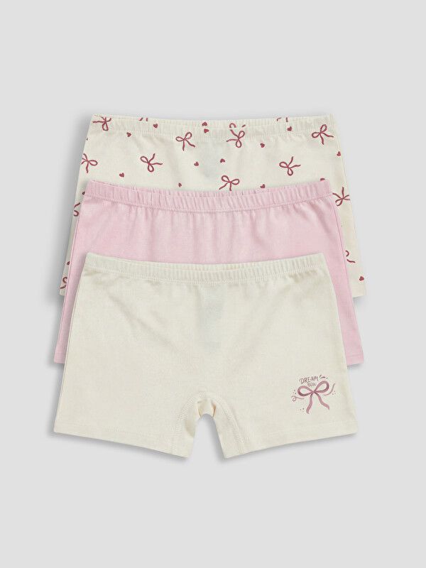 Moudda LC Waikiki - Boxer en jersey pour Fille couleur Crème imprimé - Tunisie 2