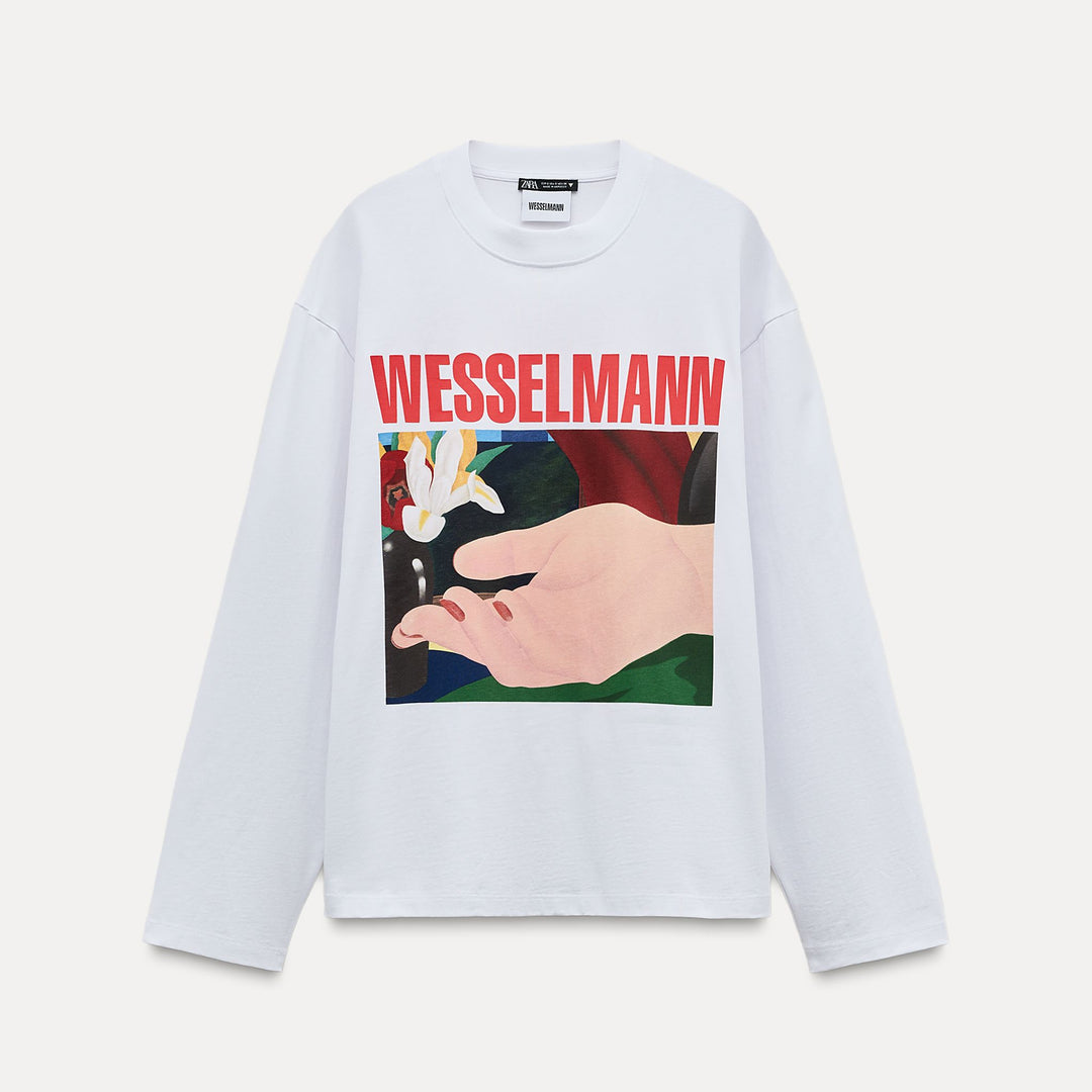 Moudda ZARA - T-shirt artistique Wesselmann - Tunisie 1