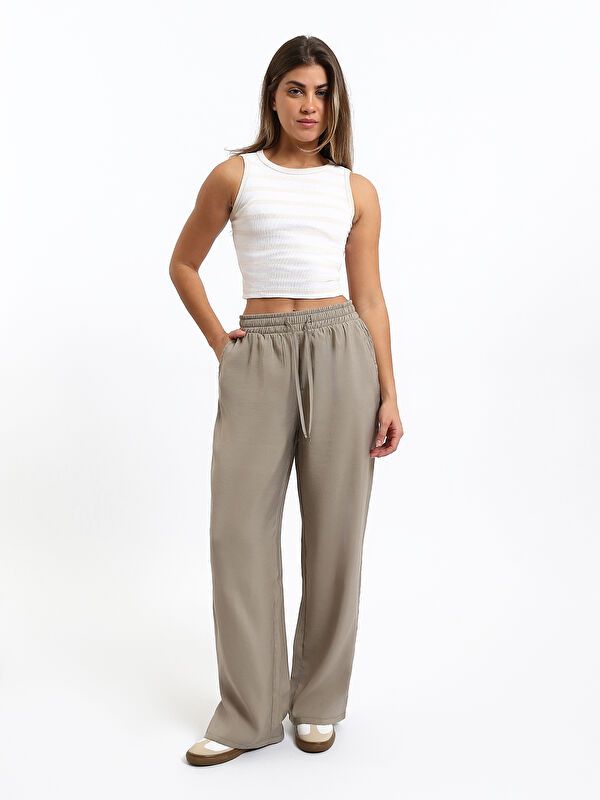 Moudda LC Waikiki - pantalon tissé moyen pour Femmes - Tunisie 1