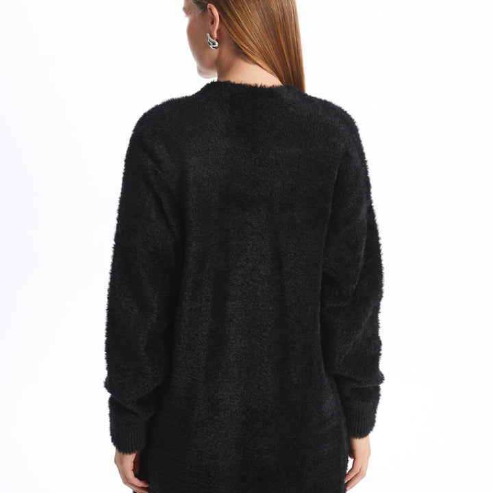 Moudda LC Waikiki - Cardigan en tricot Femme Noir - Tunisie 4