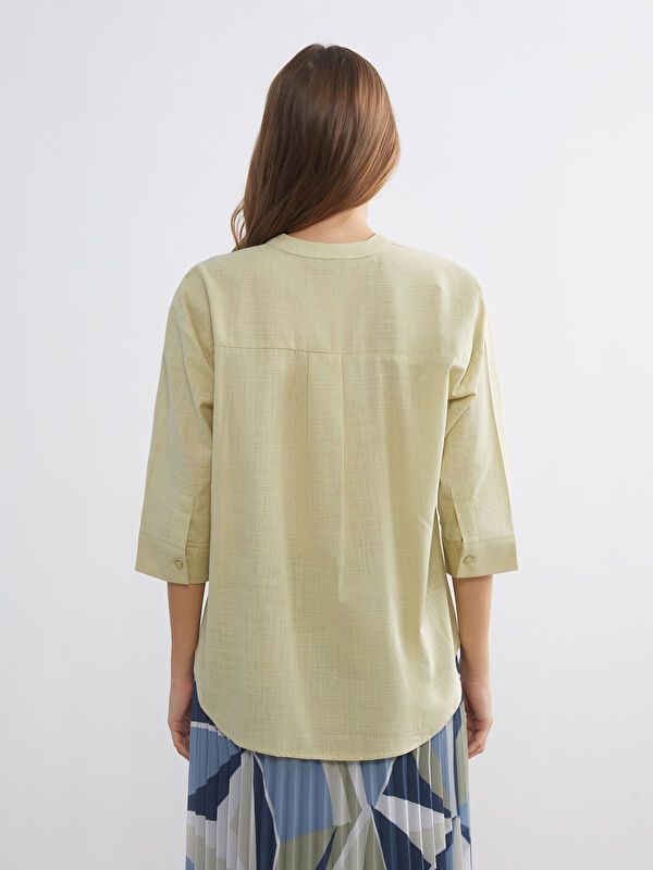 Moudda LC Waikiki - Chemise manches longues en tissu pour Femme - Tunisie 4