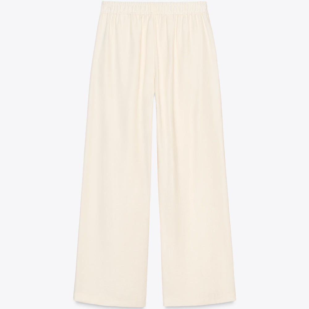 Moudda ZARA - Ensemble Pantalon Droit - Taille Élastique & Peach Feel - Tunisie 2