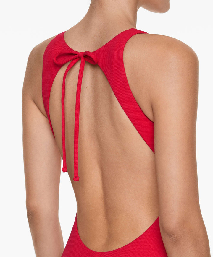 Moudda Oysho - Maillot de Bain Mousse Amovible Halter Capsule Piqué - Tunisie 3