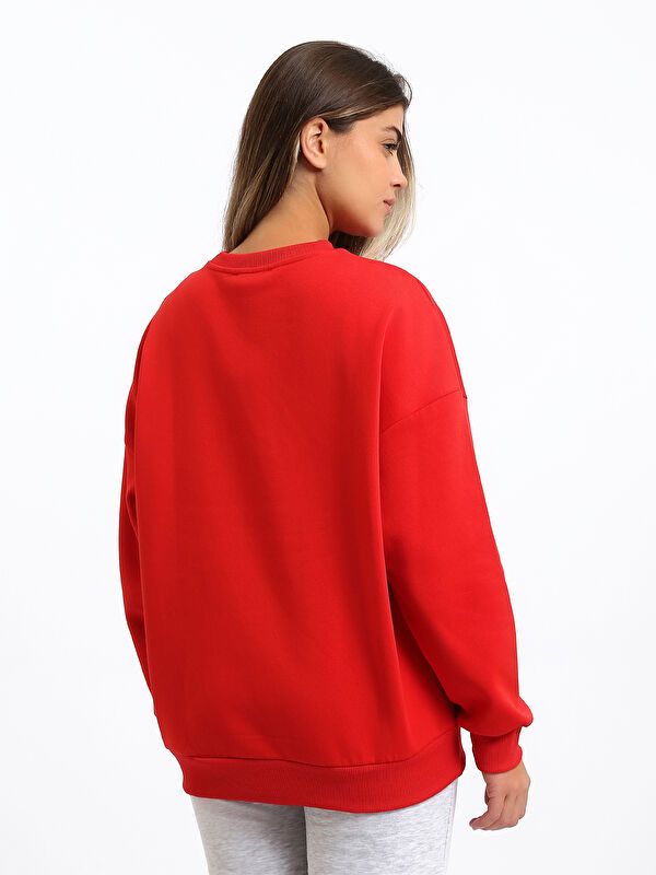 Moudda LC Waikiki - Sweat-shirt en jersey imprimé pour Femmes - Tunisie 5