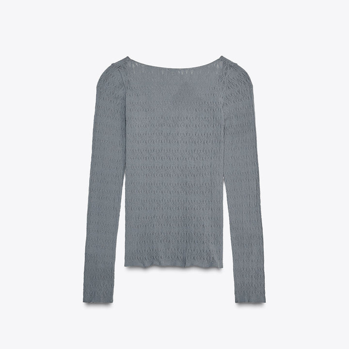 Moudda ZARA - Top Manches Longues - Seamless & Dentelle - Tunisie 2