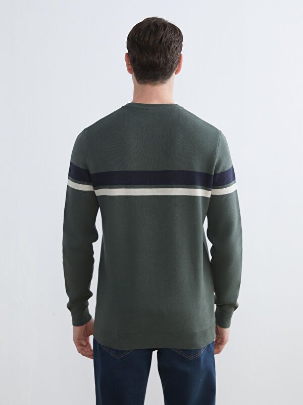 Moudda LC Waikiki - Pull rayé en tricot pour Homme - Tunisie 4