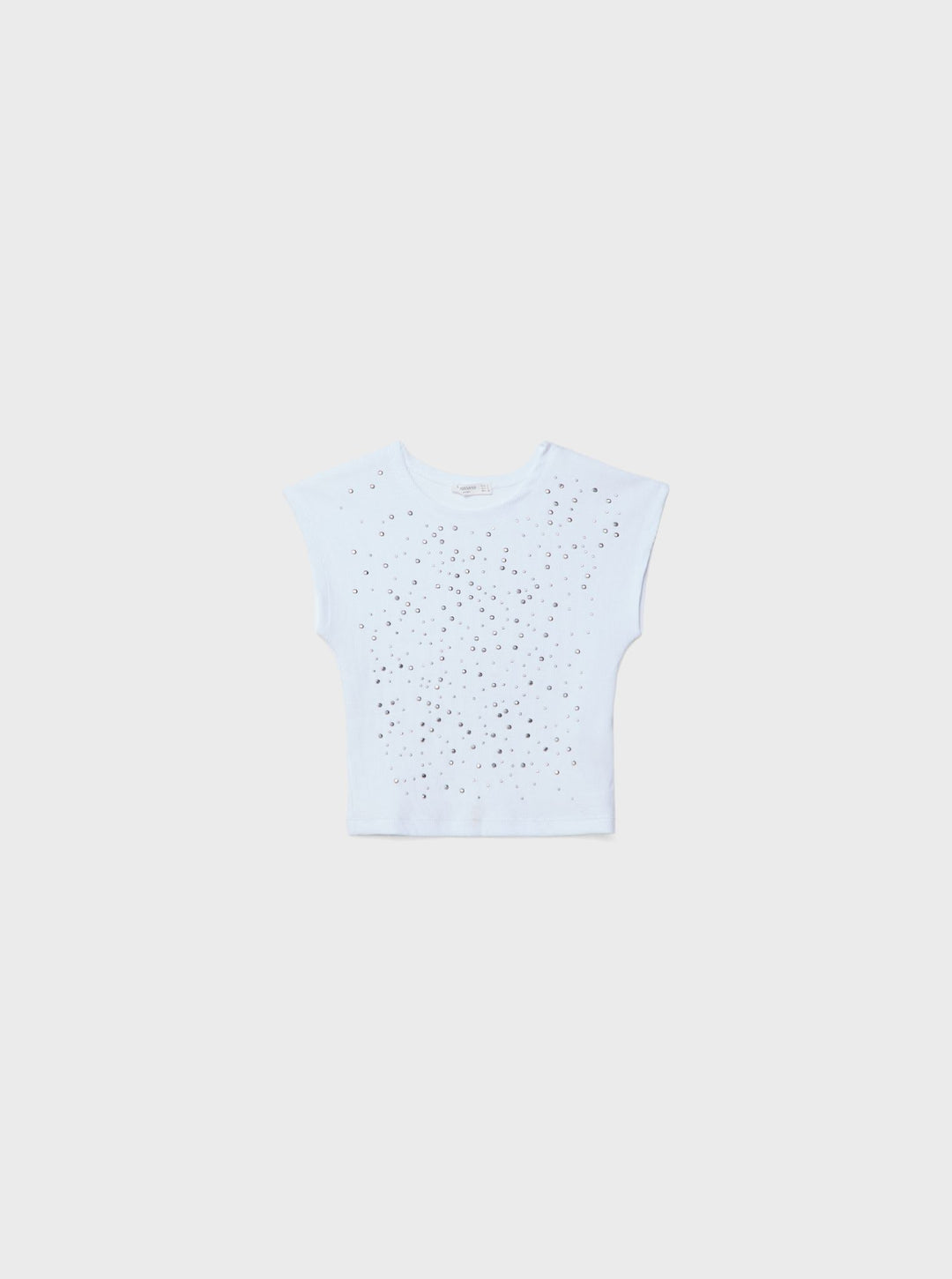 Moudda STRADIVARIUS - T-Shirt Mini Manches avec Clous - Tunisie 3