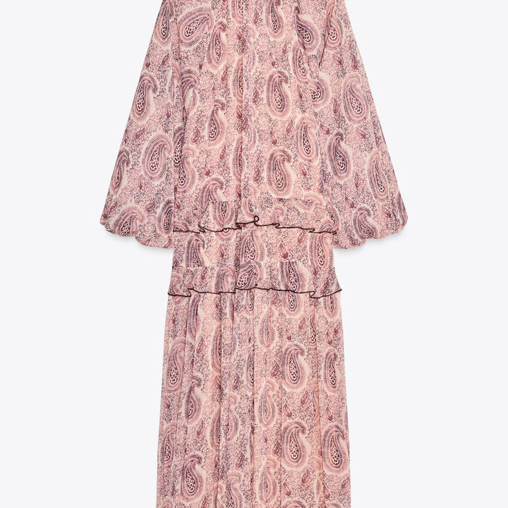 Moudda ZARA - Ensemble Robe Imprimée - Volants - Tunisie 2