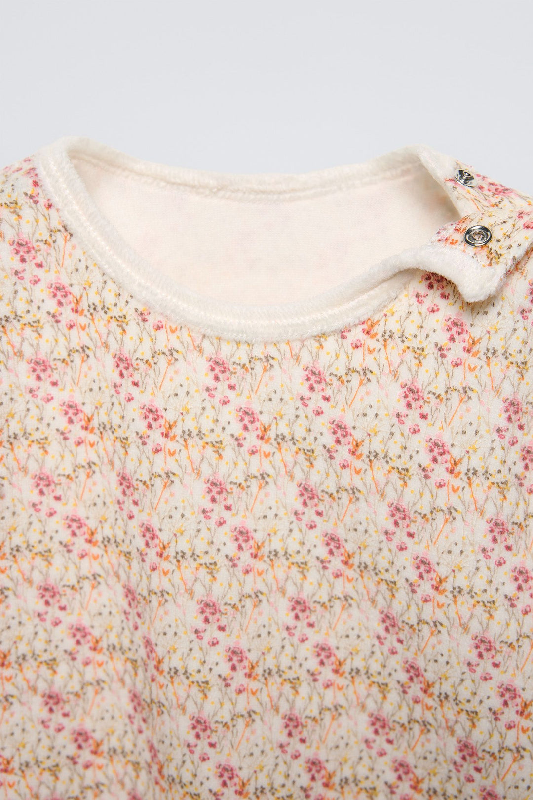 Moudda ZARA - Pyjama enfant manches longues velours imprimé petites fleurs - Tunisie 6