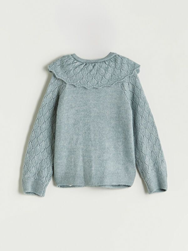 Moudda LC Waikiki - Cardigan en tricot Fille Vert clair - Tunisie 3