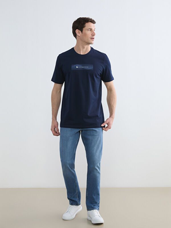 Moudda LC Waikiki - T-shirt imprimé manches courtes en jersey pour Homme - Tunisie 2