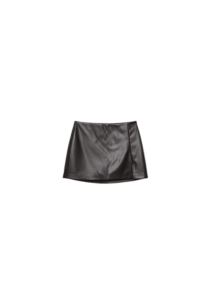 Moudda STRADIVARIUS - Jupe-Culotte avec Fente Latérale en Simili Cuir - Tunisie 1