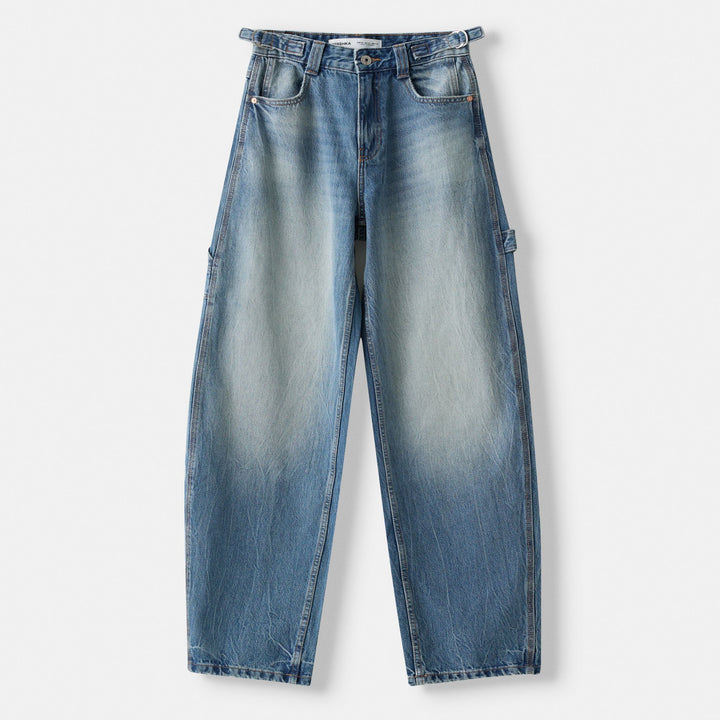 Moudda BERSHKA - Jeans wide carpenter balloon - Tunisie 2