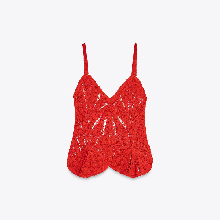 Moudda ZARA - Top Peplum - Crochet - Tunisie 2