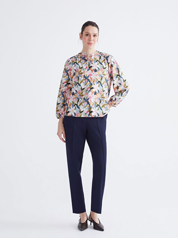 Moudda LC Waikiki - Chemisier (blouse) imprimé manches longues en tissu - Tunisie 2