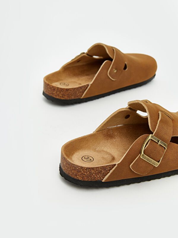 Moudda LC Waikiki - Chaussons d'intérieur couleur Tabac pour femmes - Tunisie 5