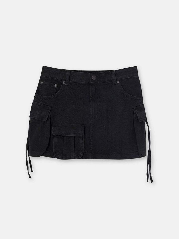 Moudda PULL & BEAR - Jupe Denim Courte Multi-Poches - Tunisie 2