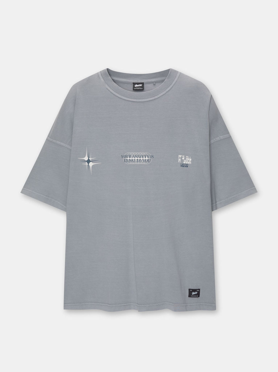 Moudda PULL & BEAR - T-Shirt Demi-Manches Collection Trendy Tex - Tunisie 4